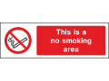 This Is A No Smoking Area - Landscape